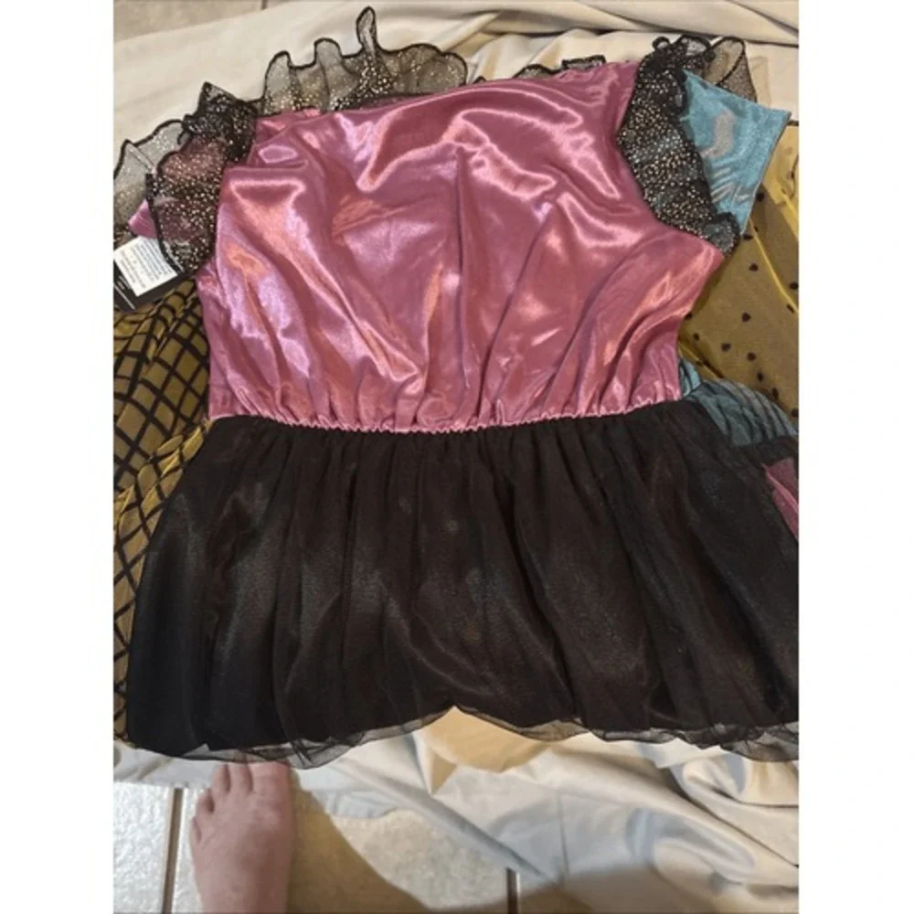 Nightmare Before Christmas Halloween Girls Fantasy Gown,‎ Size 6/6X Color Black - Picture 7 of 7